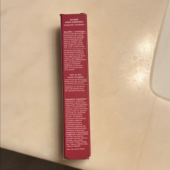 Cocokind Ceramide Lip Blur Balm - Be Bold Burgundy - Picture 3 of 4